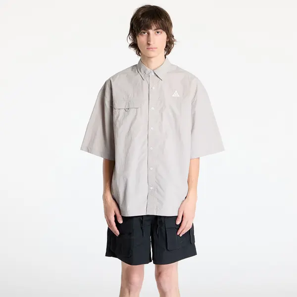 Nike Košulja Nike ACG "Orb Weaver" UV Repel Short-Sleeve Shirt College Grey/ Football Grey/ Summit White S