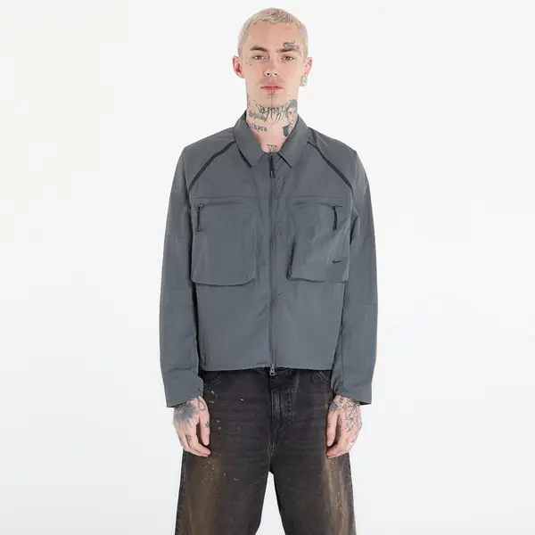 Nike Košulja Nike Tech Men's Long-Sleeve Utility Shirt Iron Grey/ Black L