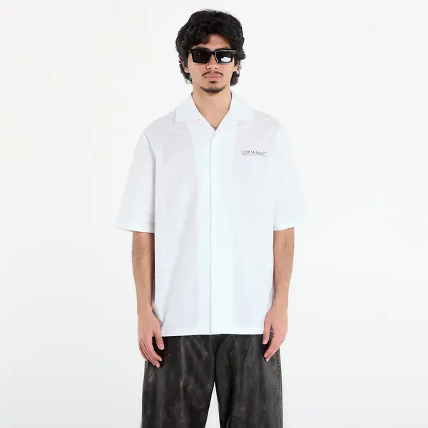 Off-White Košulja Off-White Circle Off Bowling Shirt White XS