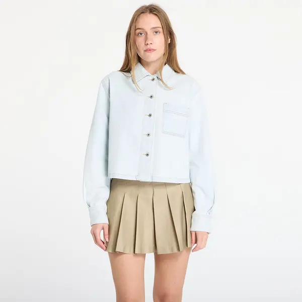Off-White Košulja Off-White Diag L/S Denim Pajama Shirt Light Blue XL