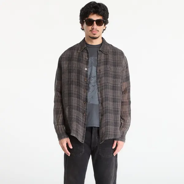 Our Legacy Košulja OUR LEGACY Above Shirt Penumbra Check Sheercoat Linen 52
