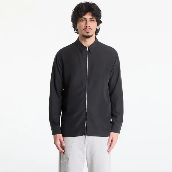 Post Archive Faction (PAF) Košulja Post Archive Faction (PAF) Zip Shirt (Archive) Black Rayon S