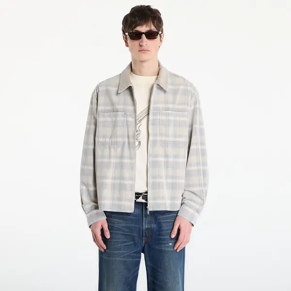 REPRESENT Košulja REPRESENT Cord Zip Flannel Shirt UNISEX Mineral XXL