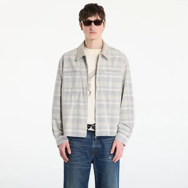 REPRESENT Košulja REPRESENT Cord Zip Flannel Shirt UNISEX Mineral XXL