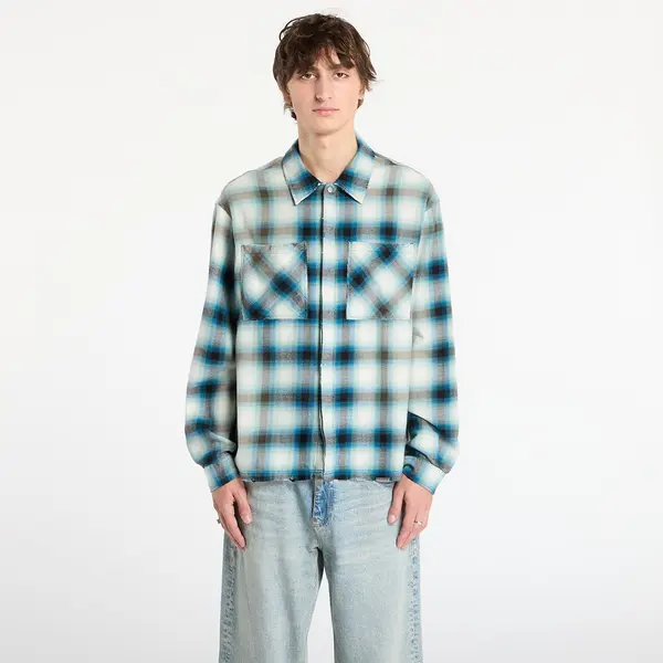 REPRESENT Košulja REPRESENT Sun Bleached Flannel Shirt Cloud L