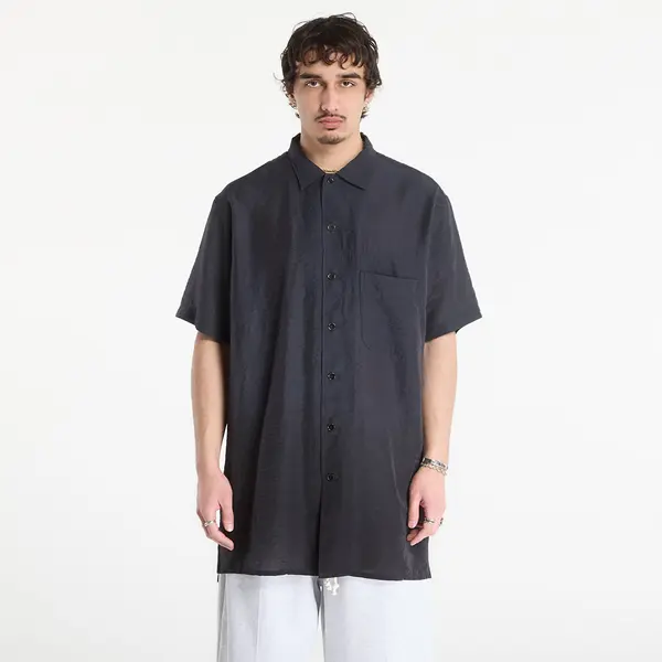 Y-3 Košulja Y-3 Dip Dye Short Sleeve Long Shirt Black/ Chalk Pearl S