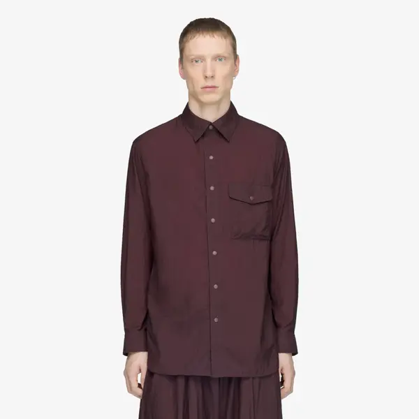 Y-3 Košulja Y-3 Gradient 3 Stripes Nylon Overshirt UNISEX Night Red L