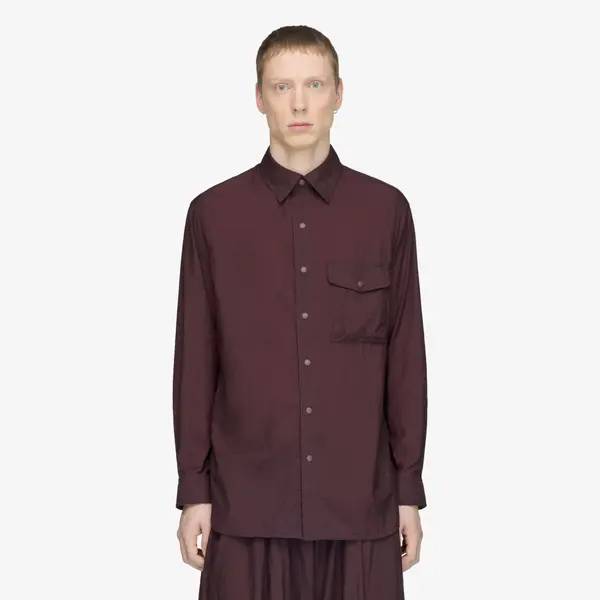 Y-3 Košulja Y-3 Gradient 3 Stripes Nylon Overshirt UNISEX Night Red M