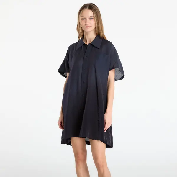 Y-3 Košulja Y-3 Short Sleeve Dip Dye Utility Overshirt Black/ Night Grey XS