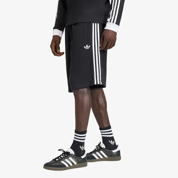 adidas Originals Kratke hlače adidas 3-Stripes Shorts Black XL
