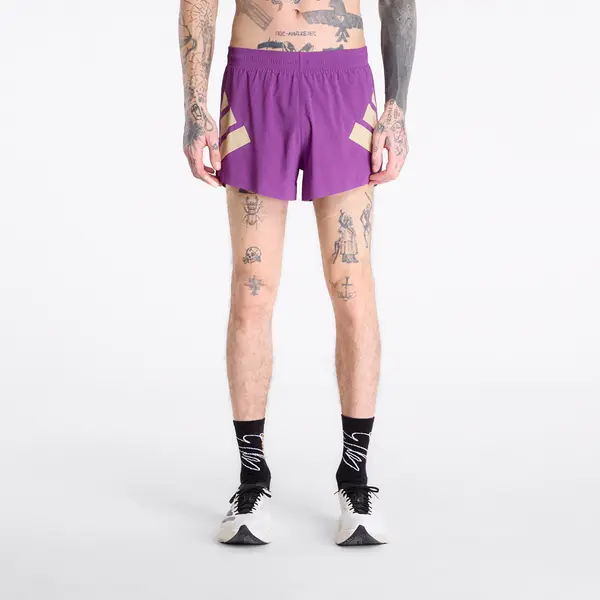 adidas Performance Kratke hlače adidas Adizero Road To Records Split Shorts Tribe Purple L