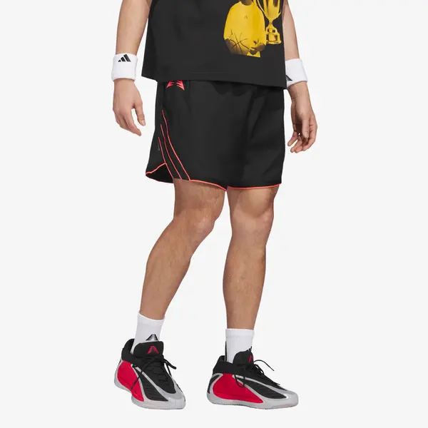 adidas Performance Kratke hlače adidas Anthony Edwards Crazy Lite Short Black/ Solar Turbo XL