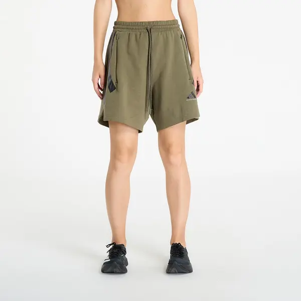 adidas Performance Kratke hlače adidas Basketball Spacer Shorts UNISEX Olive Strata XL