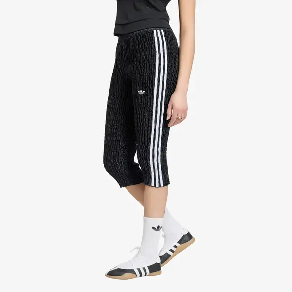 adidas Originals Kratke hlače adidas Capri Ruched Tight Black XS