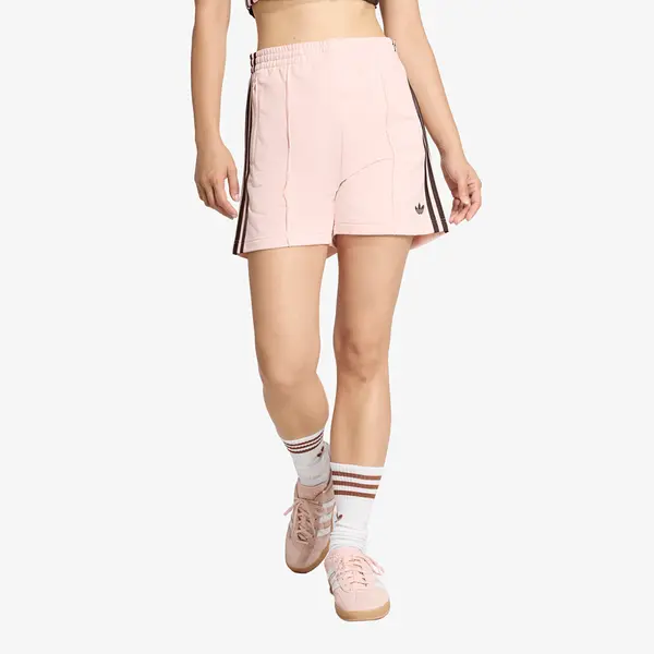 adidas Originals Kratke hlače adidas Firebird Classic Shorts Sandy Pink/ Aurora Coffee L