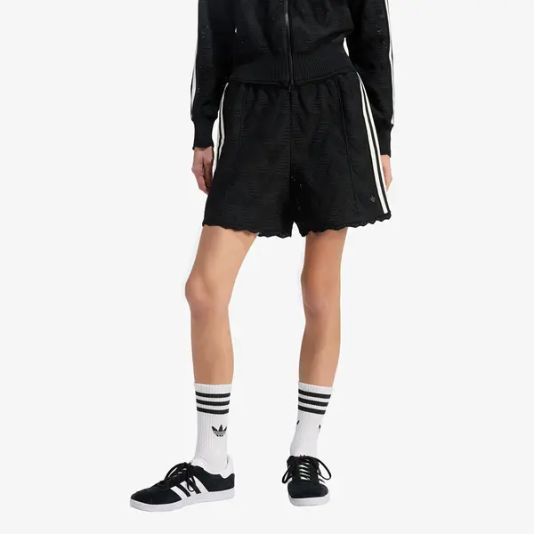 adidas Originals Kratke hlače adidas Firebird Loose Shorts Black/ Black M