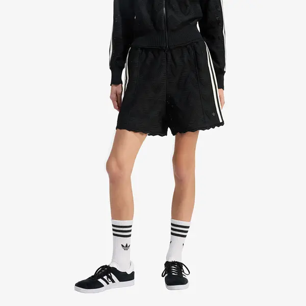adidas Originals Kratke hlače adidas Firebird Loose Shorts Black/ Black XS