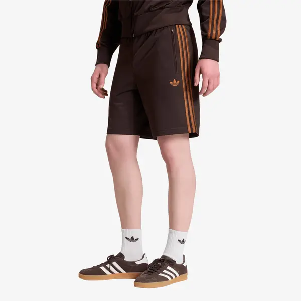 adidas Originals Kratke hlače adidas Firebird Shorts Aurora Coffee/ Dusky Bronze M