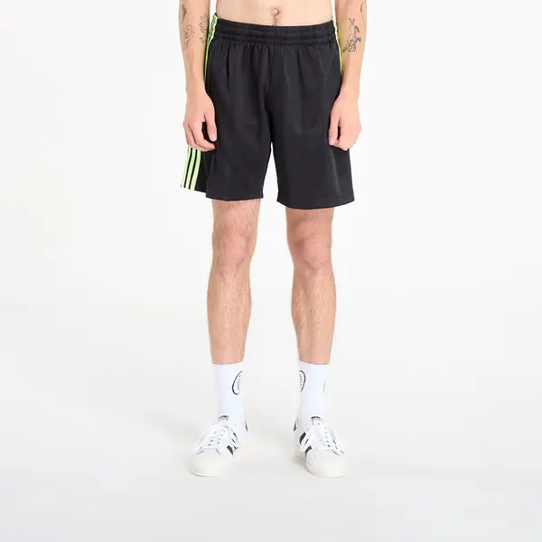 adidas Originals Kratke hlače adidas Jacquard Shorts Black/ Signal Green XL