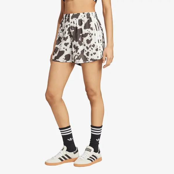 adidas Originals Kratke hlače adidas Satin Shorts Multicolor/ Off White L
