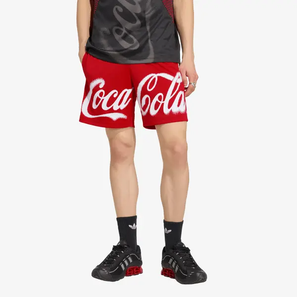 adidas Originals Kratke hlače adidas x Coca Cola Training Short Vivid Red L