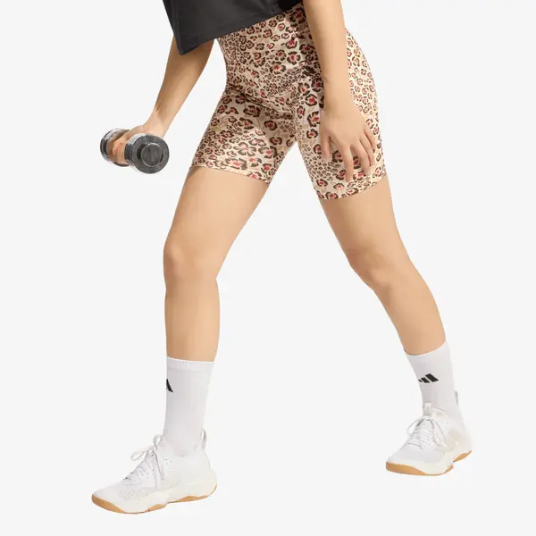 adidas Originals Kratke hlače adidas x Farm Rio Bike Shorts Ecru Tint/ Shadow Brown/ Multicolor S