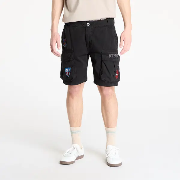 Alpha Industries Kratke hlače Alpha Industries Flying Tigers Shorts Black S/M