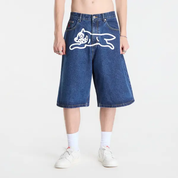 Billionaire Boys Club Icecream Kratke hlače Billionaire Boys Club Icecream Running Dog Triple Scoop Denim Shorts Mid Wash Blue 32