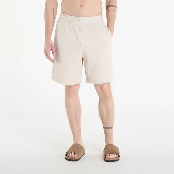 Calvin Klein Kratke hlače Calvin Klein Jeans Eu 350Terry Badge Short Oatmeal Melange XL