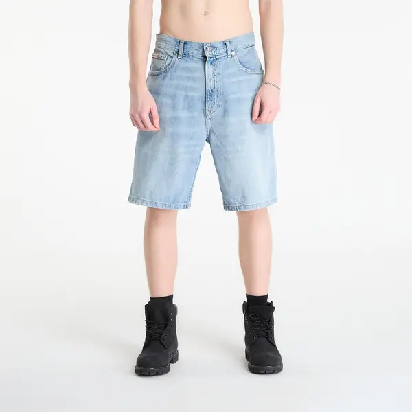 Calvin Klein Kratke hlače Calvin Klein Jeans Linen 90S Short Drif Blue 36