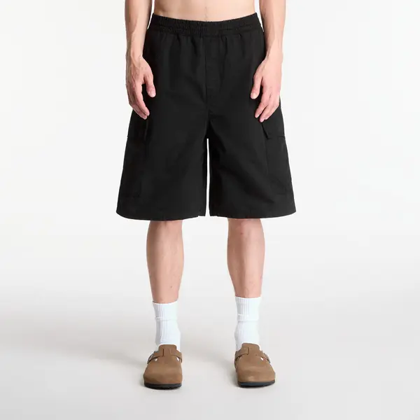 Carhartt WIP Kratke hlače Carhartt WIP Mandler Cargo Short Black Garment Dyed S