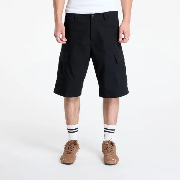Carhartt WIP Kratke hlače Carhartt WIP Regular Cargo Short Black Rinsed 30