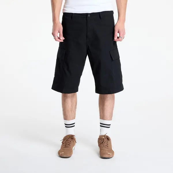 Carhartt WIP Kratke hlače Carhartt WIP Regular Cargo Short Black Rinsed 31