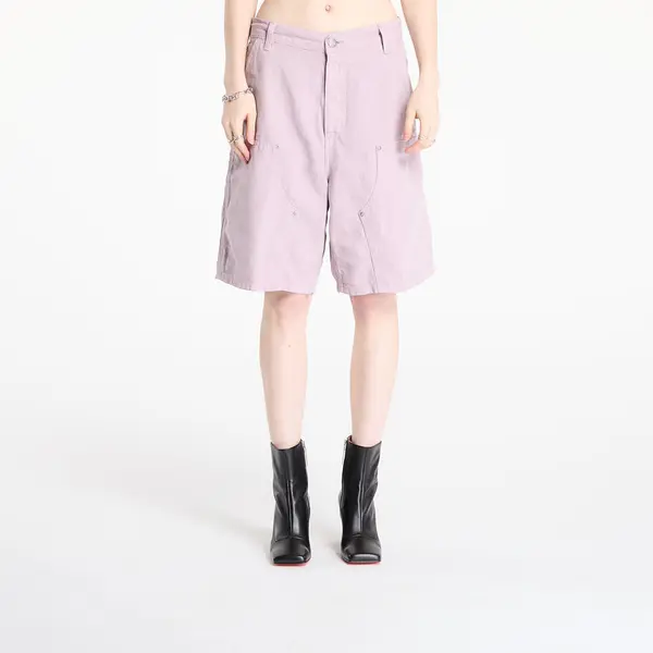 Carhartt WIP Kratke hlače Carhartt WIP W' Branford Double Knee Short Pink Fog Garment Dyed S