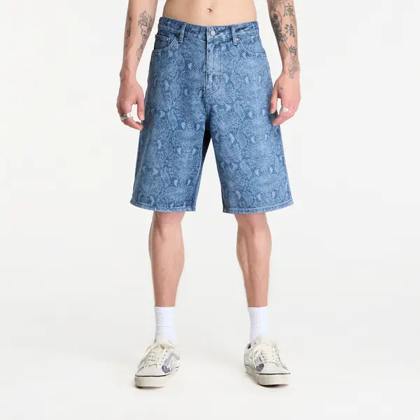 Daily Paper Kratke hlače Daily Paper Snake Laser Denim Shorts Blue L