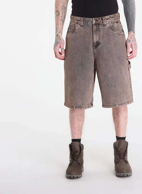 DIME Kratke hlače DIME Classic Denim Shorts Premium Brown 32