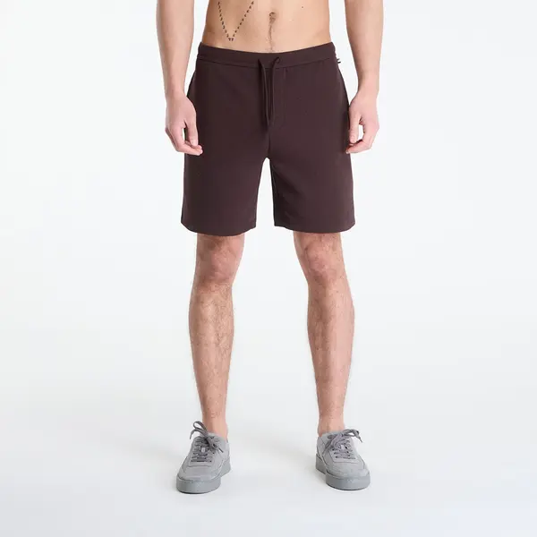 Hugo Boss Kratke hlače Hugo Boss Pyjama Shorts With Embroidered Logo Dark Brown M