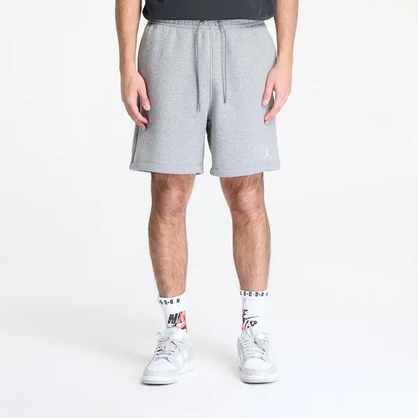 Jordan Kratke hlače Jordan Brooklyn Fleece Men's Shorts Carbon Heather/ White M