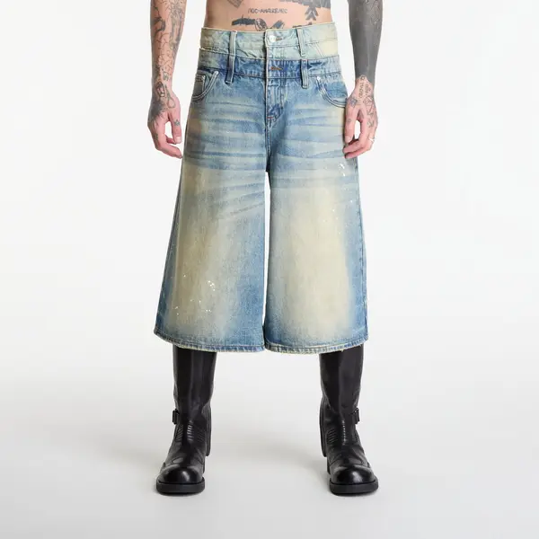 MISBHV Kratke hlače MISBHV 2In1 Denim Dirt Baggy Shorts Dirt Denim 36