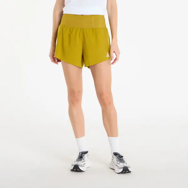 Nike Kratke hlače Nike ACG Women's Dri-FIT Mid-Rise Brief-Lined Trail Running Shorts Peat Moss/ Ironstone/ Summit White M