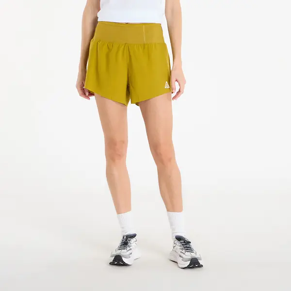 Nike Kratke hlače Nike ACG Women's Dri-FIT Mid-Rise Brief-Lined Trail Running Shorts Peat Moss/ Ironstone/ Summit White XS