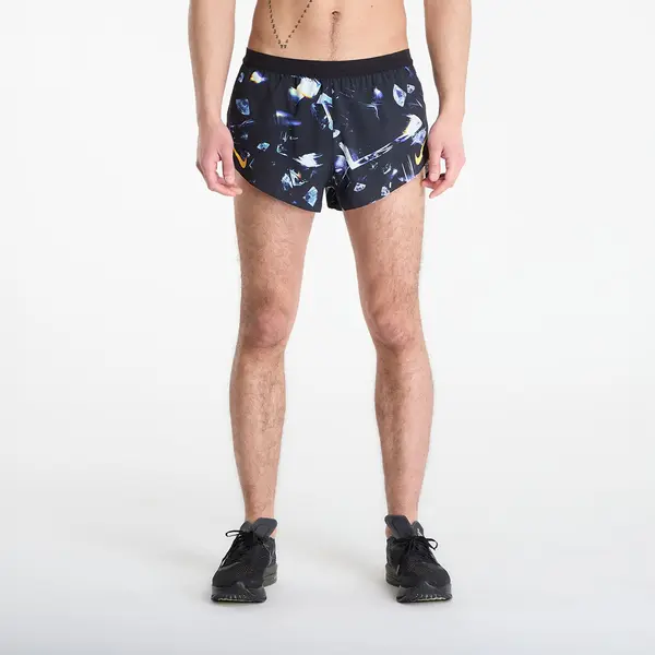 Nike Kratke hlače Nike AeroSwift Glam Men's Dri-FIT ADV 2" Brief-Lined Running Shorts Black/ Laser Orange L