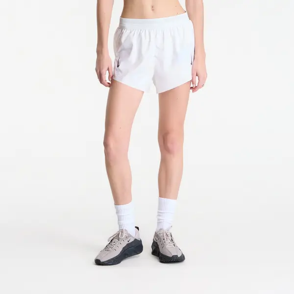 Nike Kratke hlače Nike AeroSwift Women's Dri-FIT ADV Mid-Rise Brief-Lined 3" Running Shorts Off White/ White/ Black M