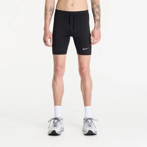 Nike Kratke hlače Nike Fast Men's Dri-FIT Brief-Lined Running 1/2-Length Tights Black/ Reflective Silv L
