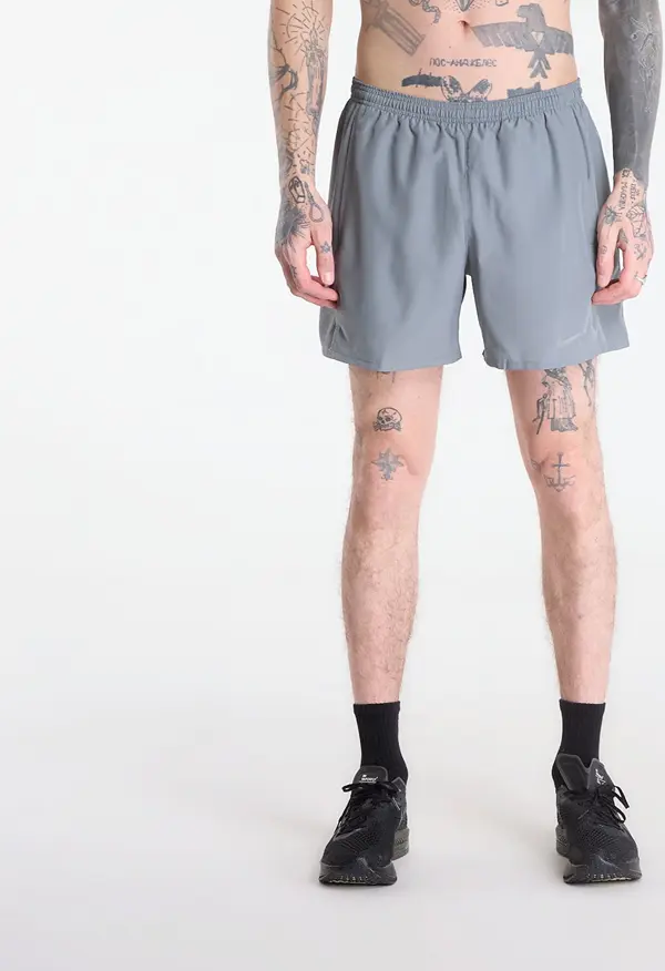Nike Kratke hlače Nike Miler Men's Dri-FIT 2-in-1 5" Running Shorts Smoke Grey/ Smoke Grey/ Reflective Silv XL