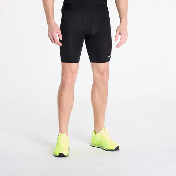 Nike Kratke hlače Nike Pro Men's Dri-FIT Fitness Long Shorts Black/ White XL