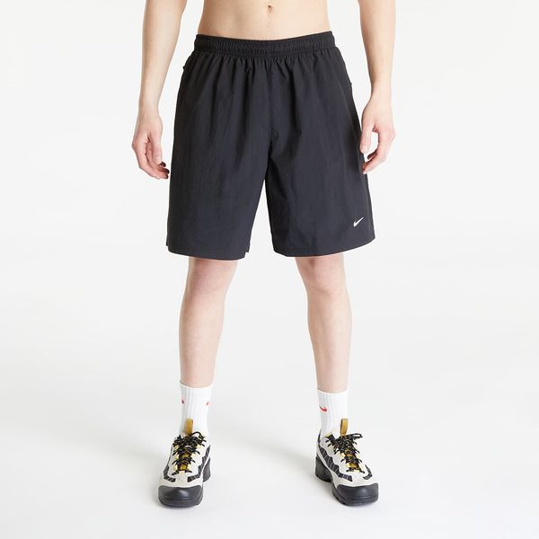 Nike Kratke hlače Nike Solo Swoosh Men's Woven Shorts Black/ White XL