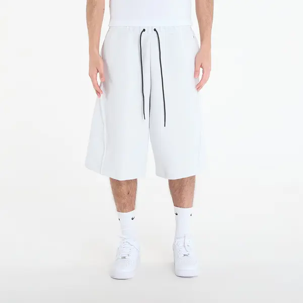 Nike Kratke hlače Nike Tech Men's Fleece Oversized Fit Shorts Off White/ Black XS