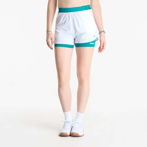 NOX Kratke hlače Nox Pro Shorts White/ Ivy Green L