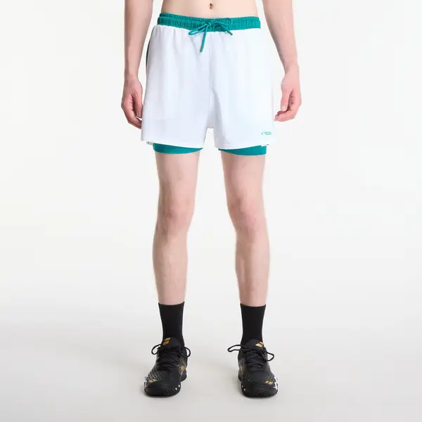 NOX Kratke hlače Nox Pro Shorts White/ Ivy Green XL